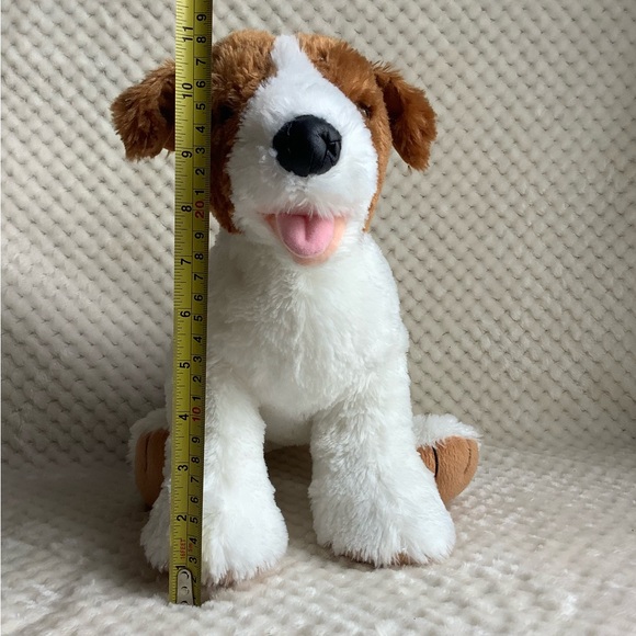 Build-A-Bear Jack Russell Terrier Cuddly Plush Puppy Dog Stuffed Animal - Picture 2 of 8